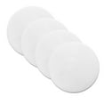 thumbnail image 1 of 4 - Piece Set of Transparent Round Soft Rubber Door Knob Wall Shields, 1 of 6