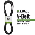 thumbnail image 2 of 8TEN Deck Belt for John Deere TCU39428 Z950R Z994R ZTrak 54-inch 810-CBL2768T, 2 of 4