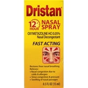 Dristan 12-Hour Fast Acting Decongestant Nasal Spray, 0.5 oz, 6 Pack
