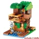 thumbnail image 5 of 852 Uds. The Minecrafta Deep Dark Battle antiguo Caballero de la ciudad sonido guardia casa de pueblo bloques de construcción para niños regalos Juguetes, 5 of 5