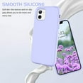 thumbnail image 3 of Entronix Funda de Silicona para iPhone 11 Pro Max, Suave Al Tacto, Antiarañazos y Antigolpes, Color Morado, 3 of 5
