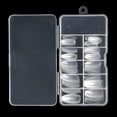 thumbnail image 4 of 1 Set False Nail Lightweight Wear-resistant Trend Different Colors Easy Installment Distinctive Long Service Life Manicure Kit Transparent Color, 4 of 7