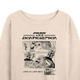 thumbnail image 3 of Star Wars - The Mandalorian Mando Manga  - Wo Men's French Terry Long Sleeve Pullover, 3 of 5