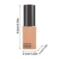 thumbnail image 3 of Skintone Matching Foundation All Skin Color Concealer Base Foundation Luminous Liquid Foundation Smooths & Corrects Imperfections Shade Face Makeup Improves Uneven Skin Tone Fluid Foundation, 3 of 7