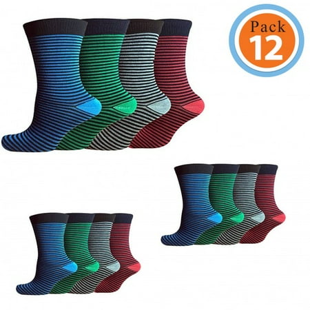 Soft Cotton Argyle Socks - Mens Cotton Socks | Mens Socks Value Pack | Argyle Socks | Mens Socks Size 10-13