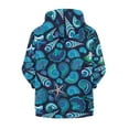 thumbnail image 3 of Xoenoiee Nautical Shell Conch Print Trendy Clothes for Teen Girls Boys Zip Up Hoodie Sweatshirt with Pocket Kids Fall Jacket Long Sleeve Casual Coat Outfits, S, 3 of 7