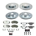 thumbnail image 3 of PowerStop Front and Rear Z26 Street Warrior Carbon-Fiber Ceramic Brake Pad and Drilled and Slotted Rotor Kit Fits: SUBARU Select Models K8520-26, 3 of 9