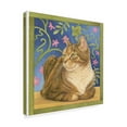 thumbnail image 2 of Trademark Fine Art 'Cat Over Pink Flowers' Canvas Art by Francien Van Westering, 2 of 3