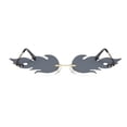 thumbnail image 1 of Qarigey Gafas de sol Flame Individuales Elegantes Novedades Diferentes Resistentes a los golpes Ligeras Duraderas Aspecto exquisito Gafas Type1 NO1, 1 of 6