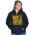 thumbnail image 3 of Dont Tread On Me United States Navy Zip Up Hoodie Men's Women's Brisco Brands X, 3 of 6