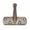 Bronze, variant on Garosa Security Door Guard Lock Heavy Duty Zinc Alloy Safety Guard Security Door Lock Latch for Home Hotel Door Lock Latch
