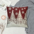 thumbnail image 2 of ONETECH  Christmas Pillow Covers Red White Christmas Tree Snowflakes Decor Throw Pillows Winter Xmas Holiday Outdoor Cushion Cases for Couch Bed Decorations, 2 of 5