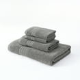 thumbnail image 6 of Modern Threads Ophelia 6-Piece Cotton Bath Towel Set, Stone, 6 of 17