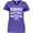 Purple, variant on Inktastic Nebraska Awesome Since 1867 Women's V-Neck T-Shirt