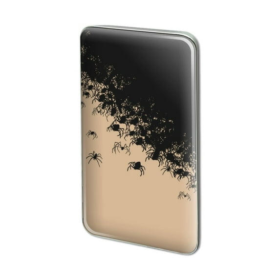 Hundreds of Spiders Arachnophobia Metal Rectangle Lapel Hat Pin Tie Tack Pinback