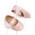 thumbnail image 6 of URMAGIC 0-18M Toddler Baby Girls Flower Mary Jane Shoes Dress Flat Shoes, 6 of 8