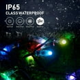 thumbnail image 5 of WiFi RGB Color Changing Smart LED Christmas Lights - Bluetooth, WiFi, Google & Apple APP Christmas Tree Lights - Changes Colors, Animation, and More - 32.8 Feet, 5 of 9