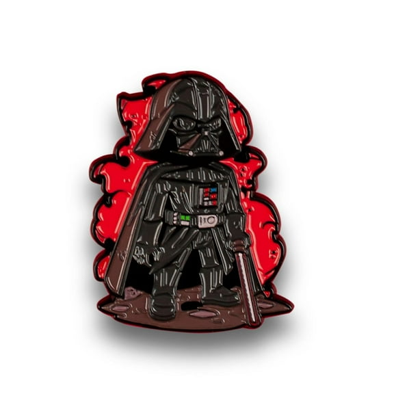 OFFICIAL Star Wars Darth Vader Pin | Exclusive Art Design By Derek Laufman