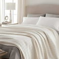 Vellux 100 Cotton Queen Blanket AllSeason, Soft, Cozy & Breathable