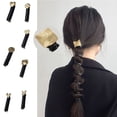thumbnail image 1 of Ganfancp Lazos para El Cabello, Artefacto para Tejer El Cabello, Clip para Peinar El Cabello, Adecuado para La Cola de Caballo de Las Mujeres para Crear Una Trenza Ofertas Del Día Sólo En Línea 1X Ci, 1 of 1