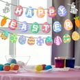 thumbnail image 5 of KCEHTA Easter Banner, Happy Easter Banner, Easter Hanging Paper Banner, Easter Decorations Banner, Easter Decorations Indoor, Easter Birthday Party Decorations, 5 of 7