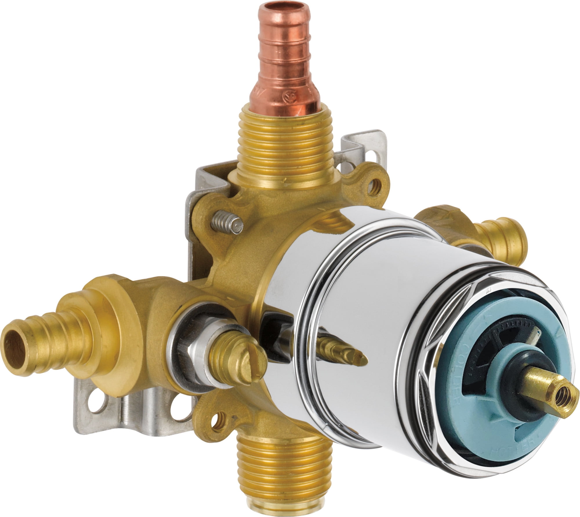 Peerless PTR188700PFSPX 0.5 in. PEX Pressure Balanced Shower Valve