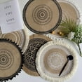 thumbnail image 2 of CSCHome 15 Inches Cotton Linen Round Placemats for Decorating Family Get-Togethers Best Choice, 2 of 6