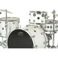 thumbnail image 4 of DW Performance Series 4-Piece Shell Pack Pearl White Ice Lacquer with Chrome Hardware, 4 of 4