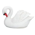 thumbnail image 4 of Resin White Swan Figurine Resin White Goose Statue for Outdoor Garden Yard Decoration, 4 of 12