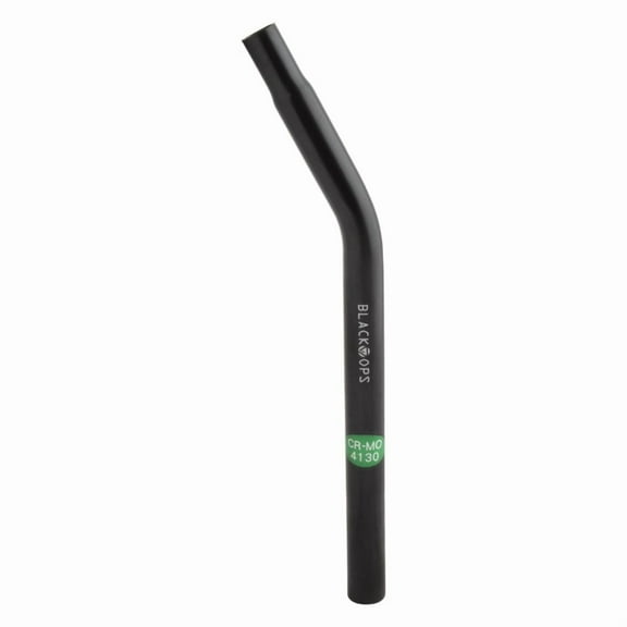 Black Ops Lay-Back Seatpost Seatpost Layback No-support Crmo Bk 380x25.4mm