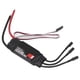 thumbnail image 5 of Un ESC sin escobillas, 40A ESC sin escobillas electrónico Un controlador de velocidad electrónico ARC Motor sin escobillas Controlador de velocidad eléctrico Características mejoradas, 5 of 8