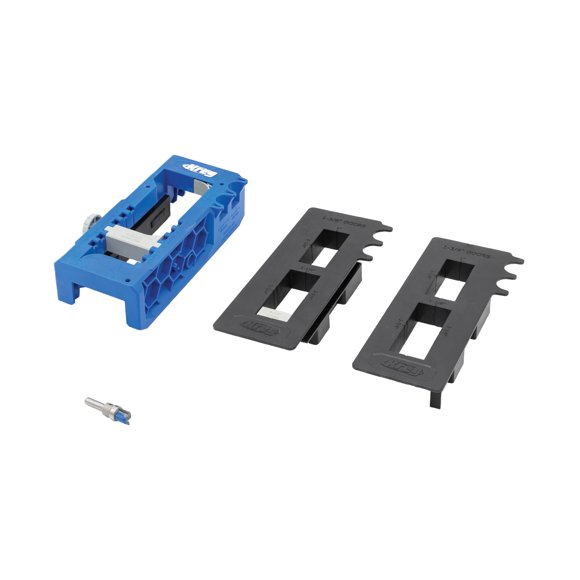 Kreg Gabarit de Routage pour Charnière de Porte - Gabarit Réglable avec Guide de Profondeur de Mors de Routeur pour des Mortaises Précises - Outil Professionnel d'Installation de Charnière de Porte f
