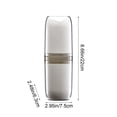 thumbnail image 3 of Leodye 1PCS 4-in-1 Portable Travel Toothbrush Holder with Cup Multifunctional Case for Camping Business Trip and Family Travel -2.95x2.56x8.66in, 3 of 6