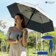UV Blocker Umbrella Sun Protection Wind Resistant Umbrella Auto Open UPF 55+ Sun Protection 48 inch