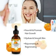 Aliver Organic Cold Pressed Pumpkin Seed Essential Oil, Virgin, Natural Moisturizer for Dry Hair Rough Skin and Nails, 60ml / 2.02 floz - 3pack