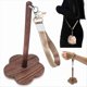 thumbnail image 1 of Soporte para Hilo, Soporte Portátil para Ovillos de Hilo para Muñeca con Pulsera, Organizador de Hilo de Madera, Almacenamiento para Amantes de las Manualidades, 1 of 5