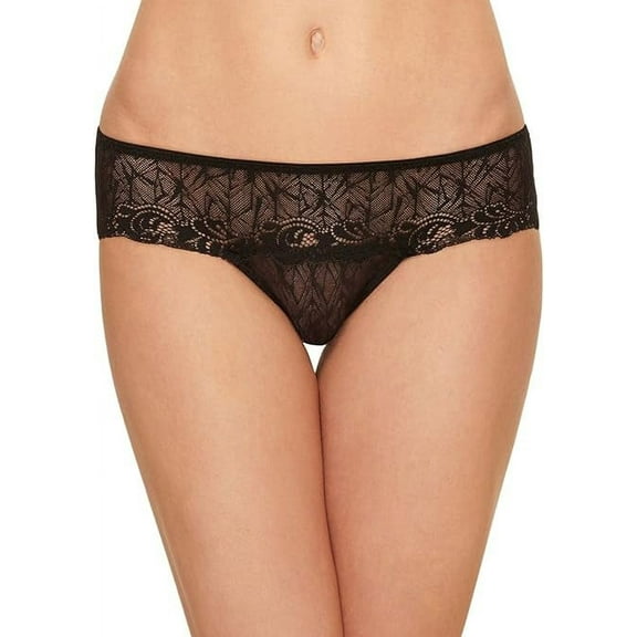 Wacoal Women's Vivid Encounter Bikini Panty, Black, Large