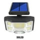 thumbnail image 4 of Naiovety Lámpara con sensor solar de control remoto Equipo de iluminación Jardín Patio trasero Luces montadas en la pared Detección del cuerpo Luz LED Iluminación y accesorios 96LED Naiovety HA073795-01, 4 of 6