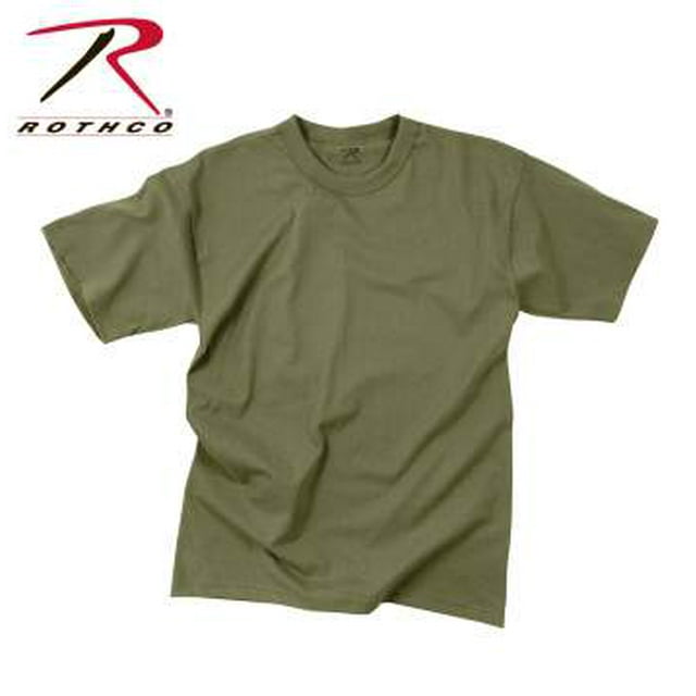 Rothco T-Shirts Évacuant l'Humidité - Olive Terne, Moyen