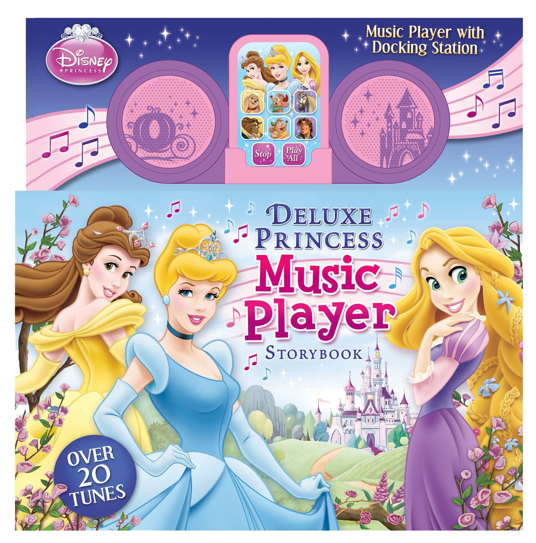 Disney Princess Deluxe Music Player Storybook with Docking Station
