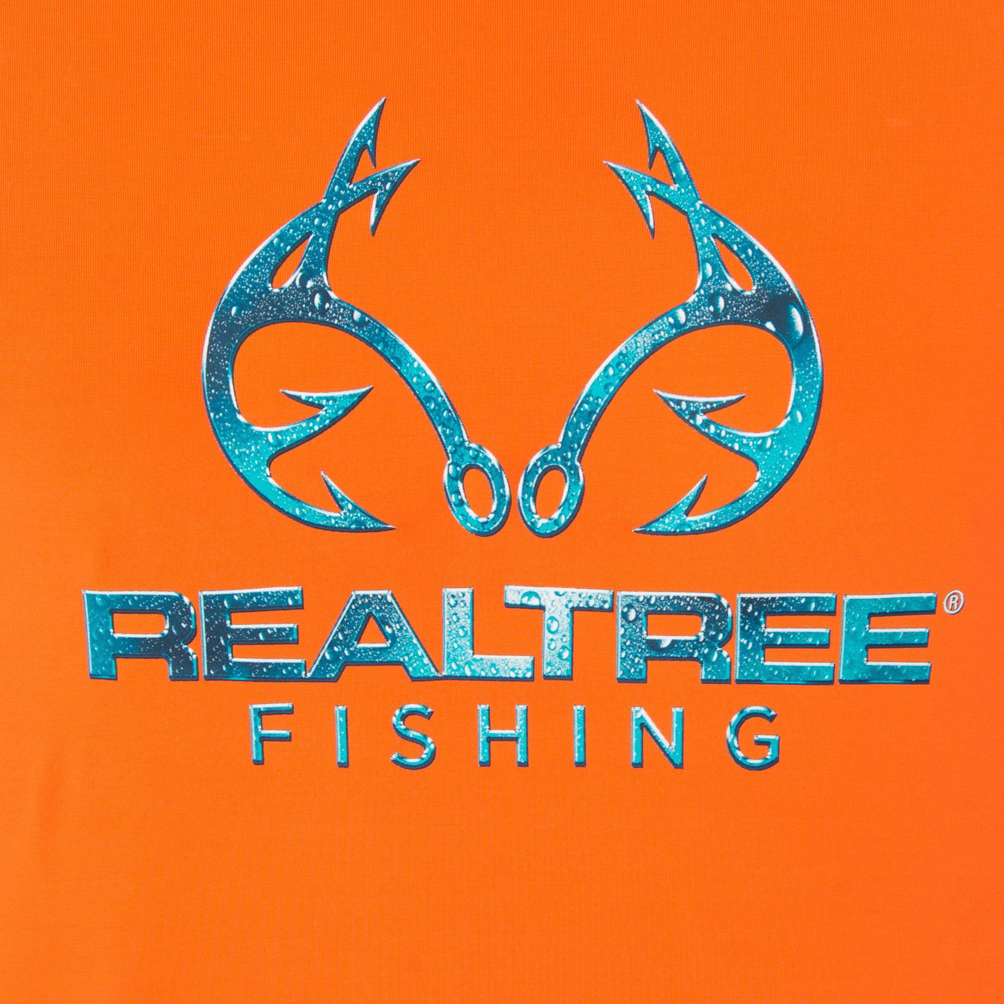 Realtree Fish Men's Long Sleeve Performance Tee 
