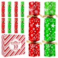 thumbnail image 1 of Set de 10 regalos de mesa para fiestas navideñas sin broches con sombreros y chistes, 1 of 8