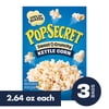 Pop Secret Popcorn, Sweet 'n Crunchy Kettle Corn Microwave Popcorn, 2.64 oz Sharing Bags, 3 Ct