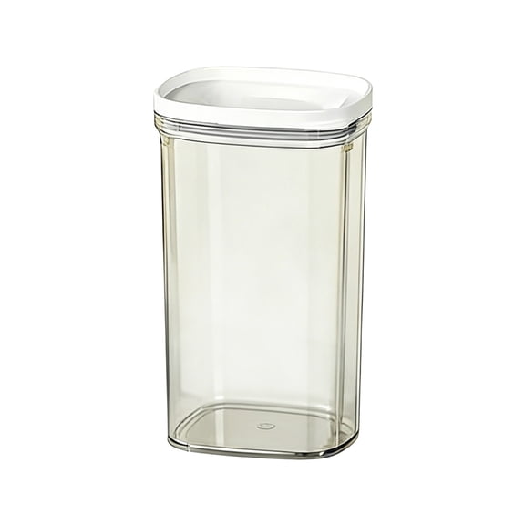 Transparent Airtight Storage Jars for Kitchen Organization | Clear Food Containers for Snacks Dried Goods & Grains, Stackable & Versatile for Home Use