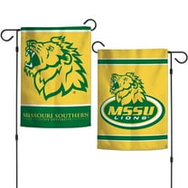 Missouri Southern State University Lions 12.5” x 18" Double Sided Yard and Garden College Banner Flag Is Printed in the USA