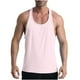 thumbnail image 2 of pstuiky Camisetas sin mangas para hombre, Camiseta deportiva informal de cuello redondo para hombre, de moda, color sólido Camisas de hombre l, 2 of 8
