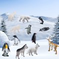thumbnail image 2 of 26 Pcs Mini Modèles d'Animaux Arctiques Jouet Design Unique Modèles de Simulation pour Enfants Jouets Cognitifs Scientifiques, 2 of 8