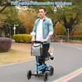 thumbnail image 7 of COSYWILL Knee Scooter,Economy Knee Walker with Dual Braking System,Foldable Scooter for Foot Injuries,Compact Crutches Alternative,Light Blue, 7 of 7