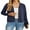25-Navy Blue02, variant on JWD Open Front Black Cardigan for Women Button Down Long Sleeve Outerwear with Pocket