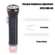 thumbnail image 4 of Luces LED, luz solar para exteriores, linterna LED recargable, de mano, dos estilos, 5 W, con panel solar, luz de flash de alto brillo para exteriores, lámpara de mano., 4 of 8